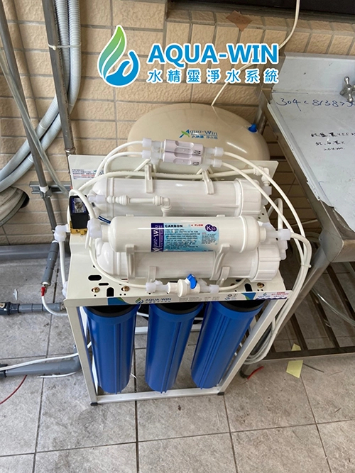 屏東市透天｜HY-81000G 商用大流量 RO 純水機安裝安裝實景 2